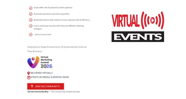 Unlocking Success at the Virtual Marketing Summit 2026 Cover