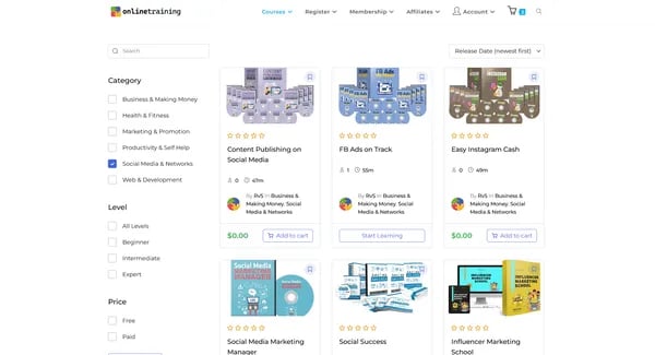 How I Fell into a Goldmine: The Quirky World of Affiliate Marketing with Online-Training.CC Cover