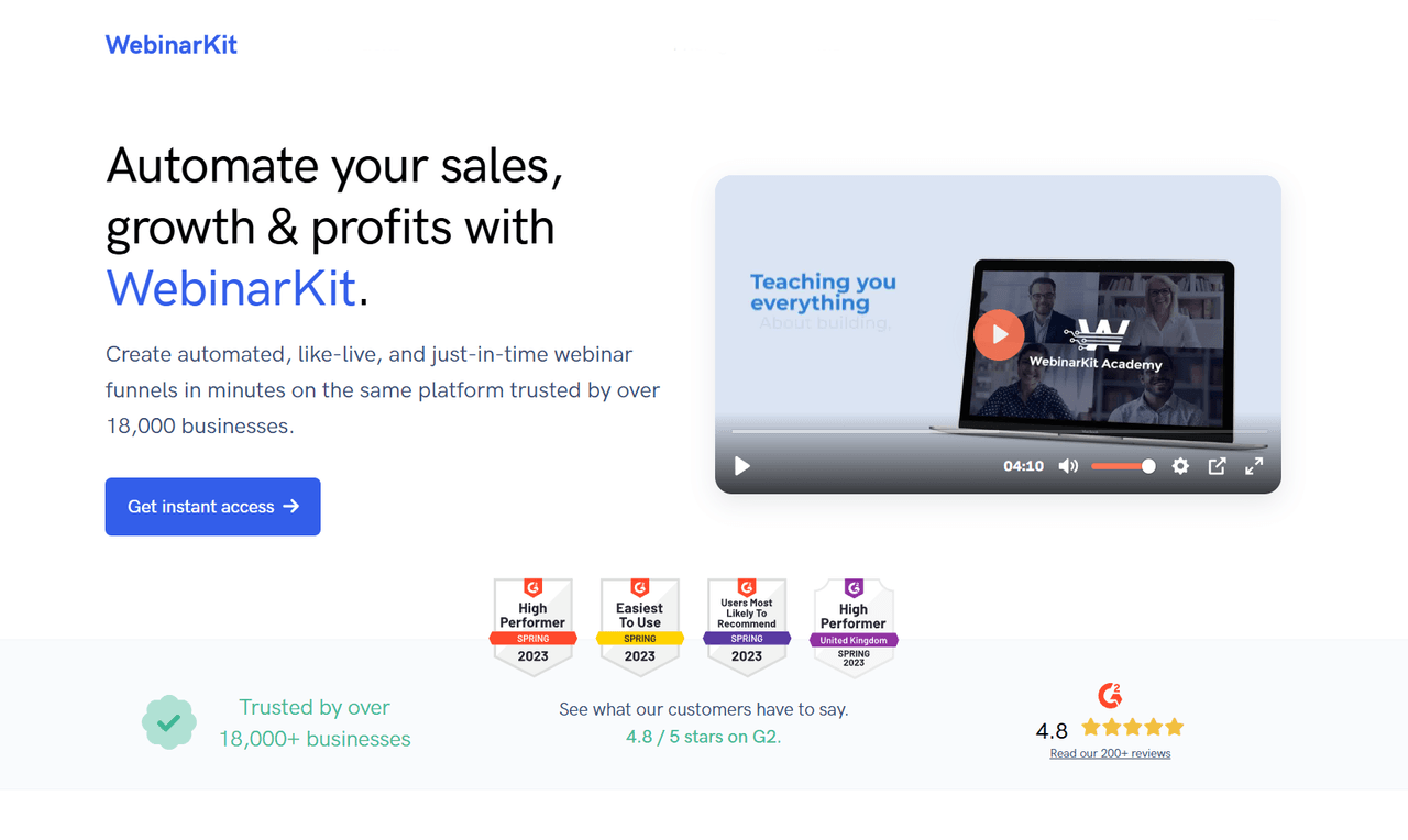WebinarKit: A Game-Changer in the Webinar Industry Cover